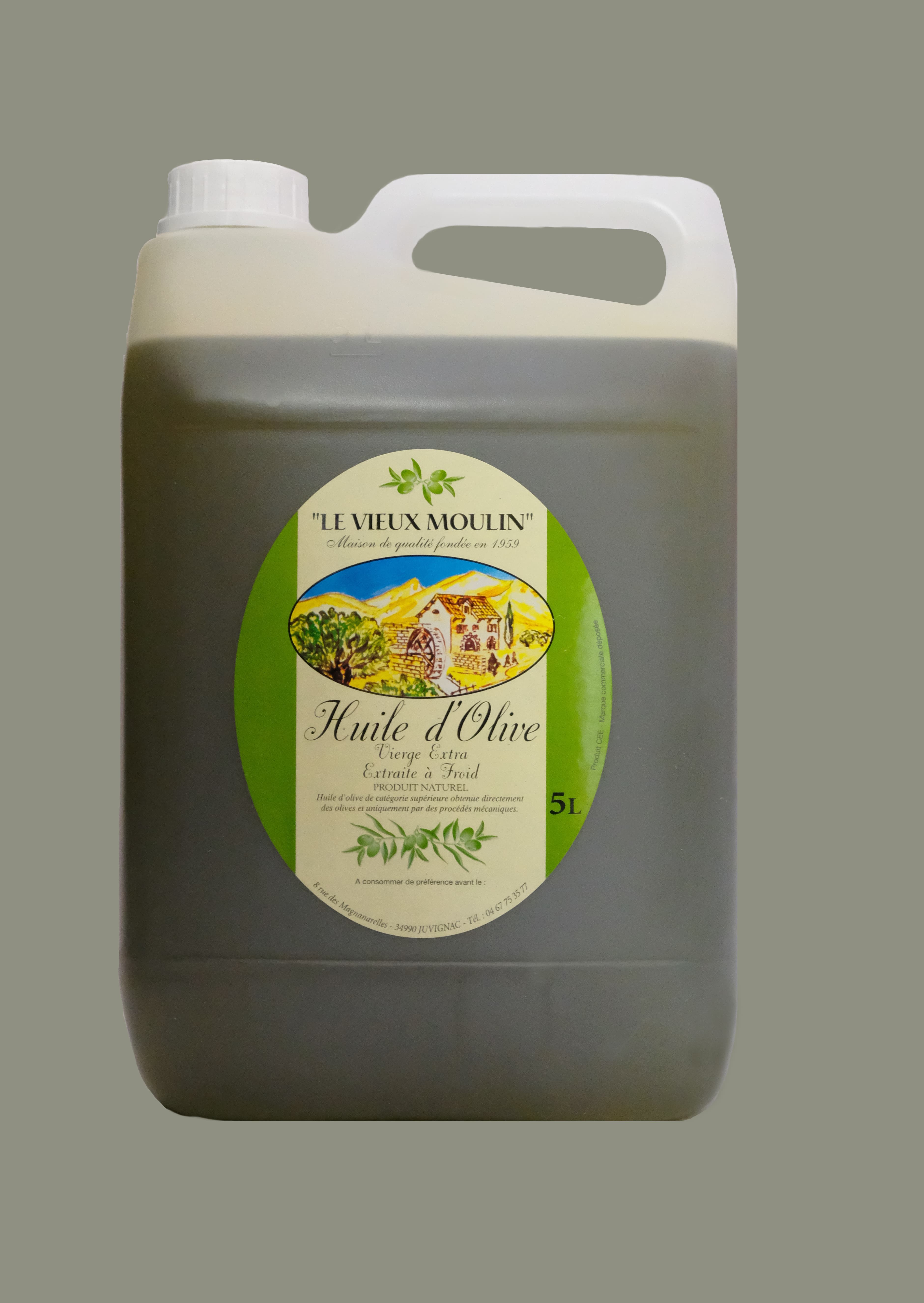 Huile d'olive filtrée -5L